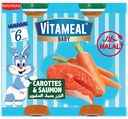 Vitameal Carottes et Saumon 2 x 190 g
