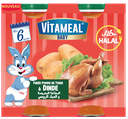 Vitameal Puree Pomme de Terre et Dinde 2 x 190 g