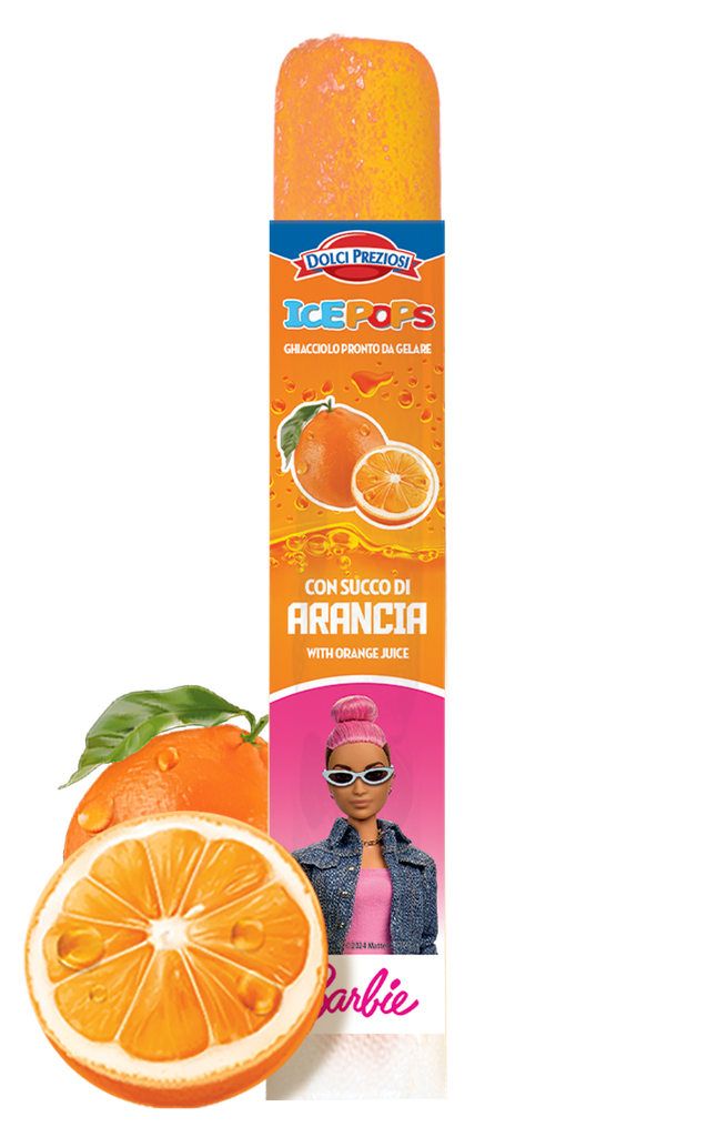 Dolci e Preziosi Ice Pops Barbie e Hotwheels Display 105 x 400ml