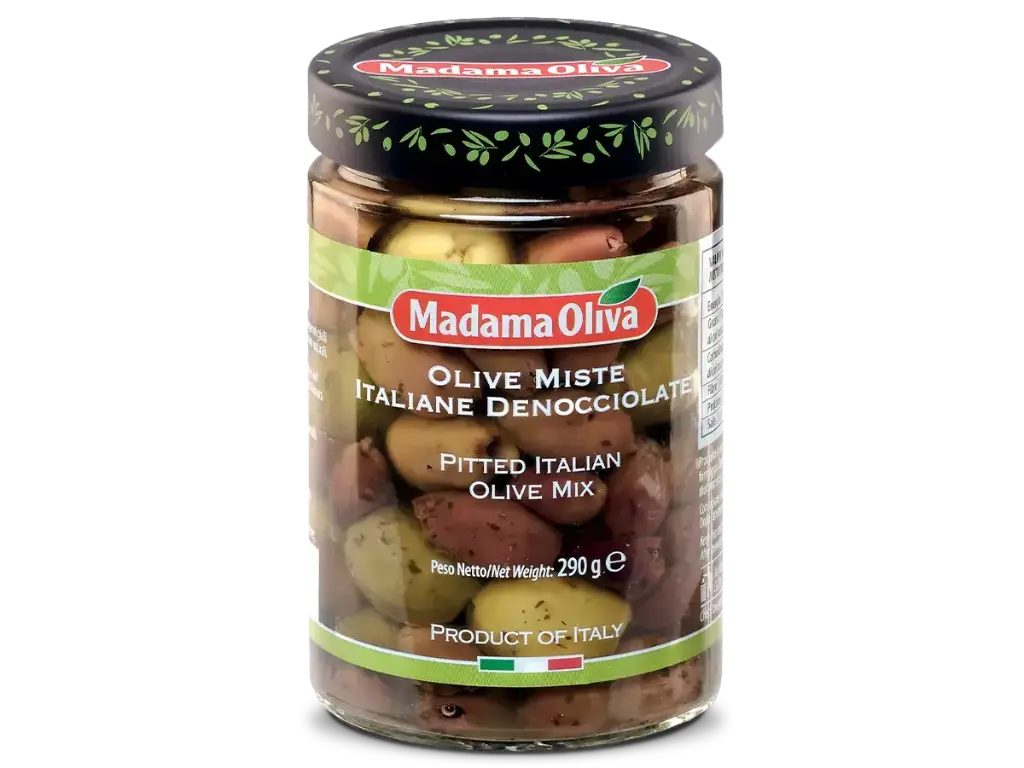 Madama Oliva Olive Miste Italiane Denocciolate 300g