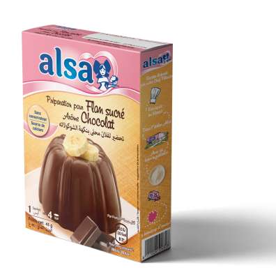 Alsa Flan Chocolat 10 x 4.5g