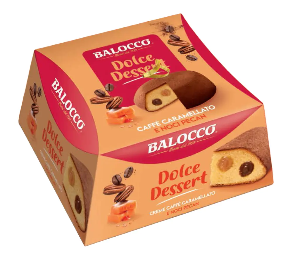 Balocco Dolce Dessert Caffe Caramellato e Nocci Pecan 650g