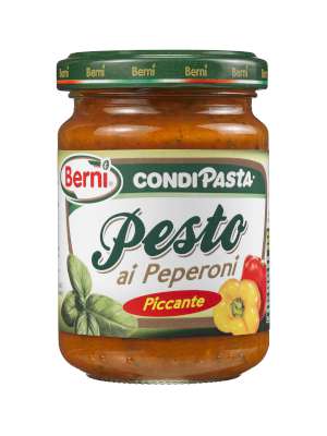 Berni Condipasta Pesto ai Peperoni 156ml