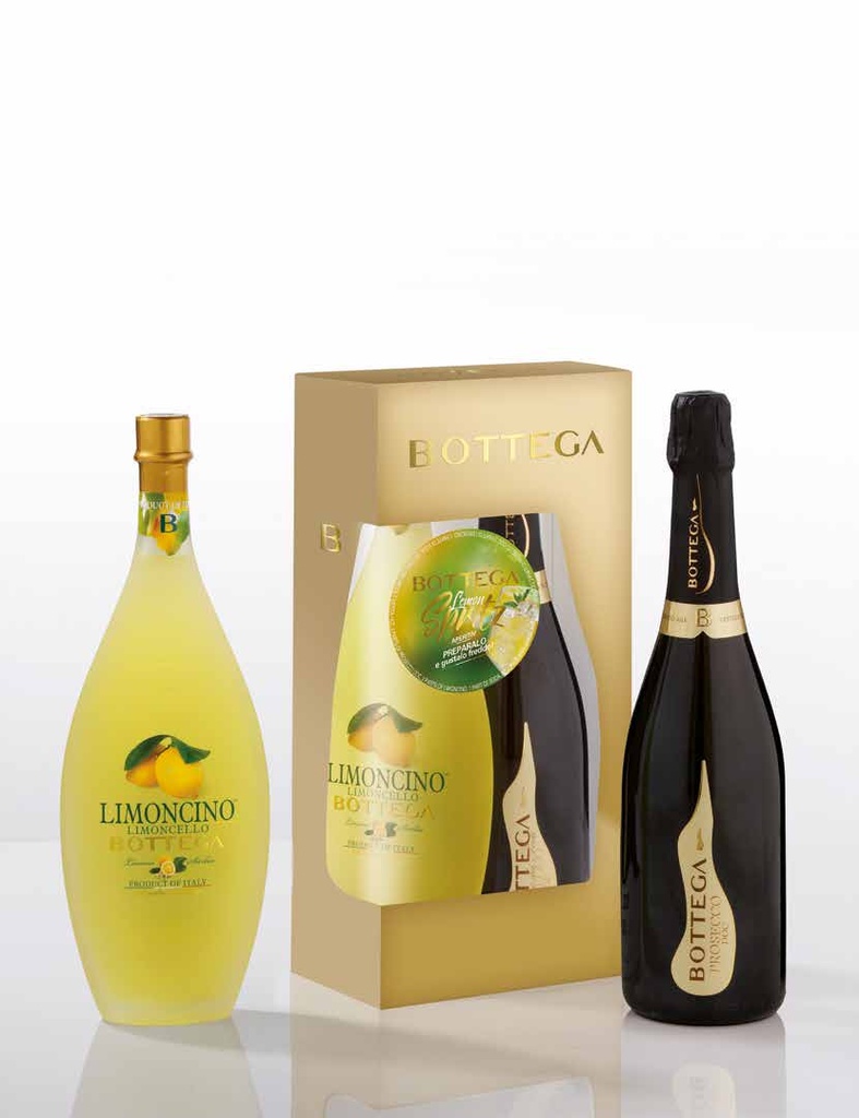 Bottega Conf. Spritz Limoncino 50cl + Poeti Prosecco 75cl