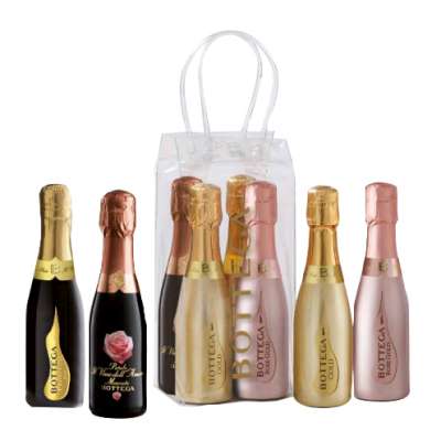 Bottega Sparkling confezione mini set Ice bag 4x20cl