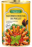 Freshly Cocktail Poulet Halal 425g
