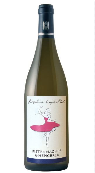 Kistenmacher Josephine tragt Pink trocken VDP Gutswein 75cl