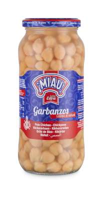 Miau Pois Chiches cuits 580ml