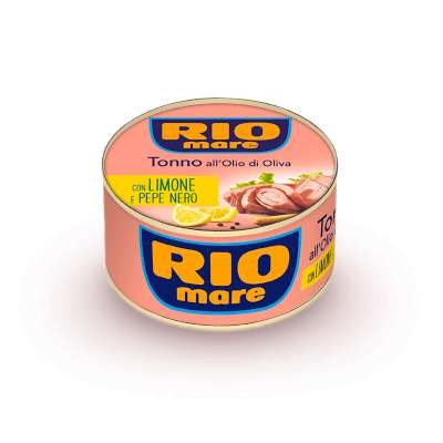 Rio Mare Tonno olio & limone & pepe nero 130g