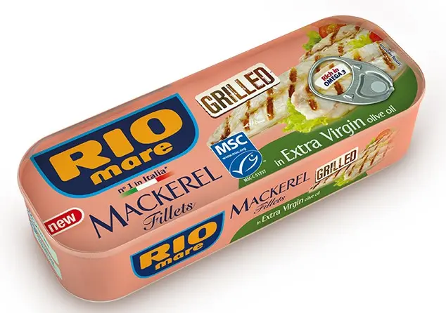 Rio Mare Filetti di Sgombro Grigliati all'Olio EV 120g