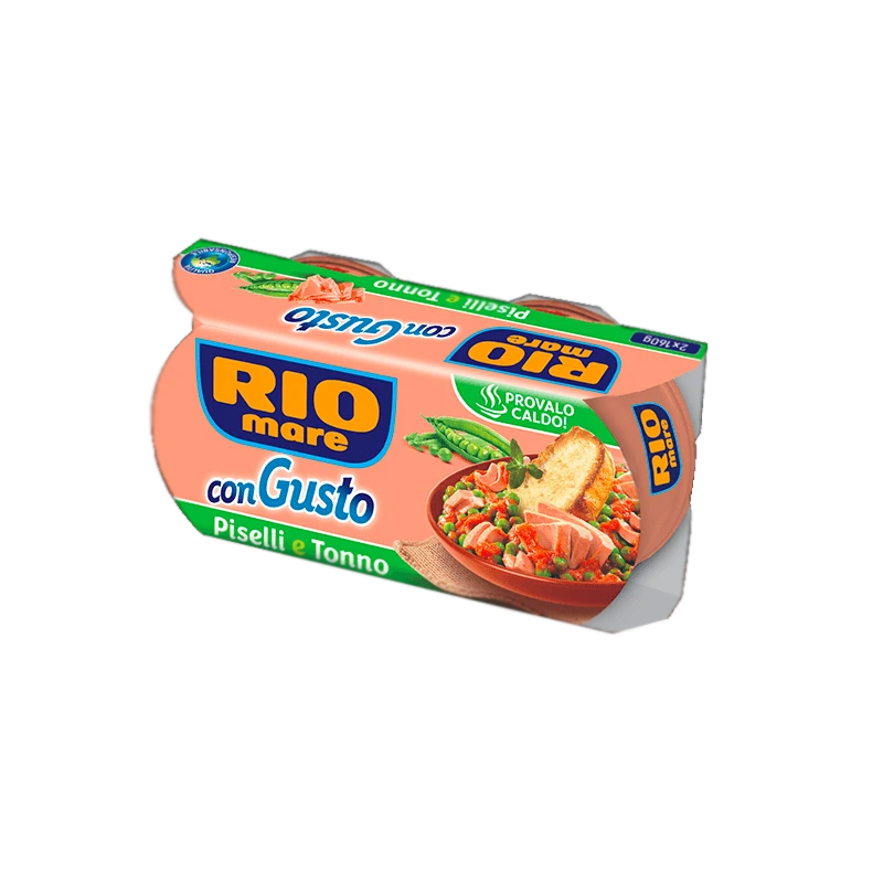 Rio Mare Con Gusto Tonno e Piselli 2x160g