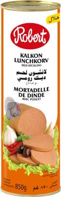 Robert Mortadelle Dinde Poulet Halal 850g