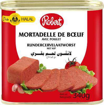 Robert Mortadella Boeuf 340g