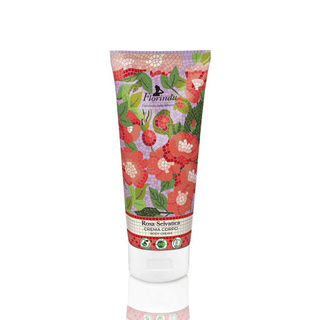 Florinda Mosaici Italiani Rosa Selvatica crème corps 200 ml