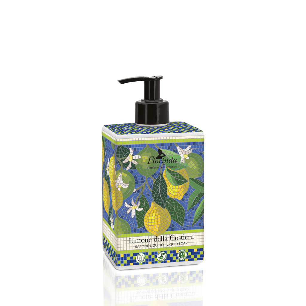 Florinda Mosaici Italiani Limone della Costiera savon liquide 500 ml