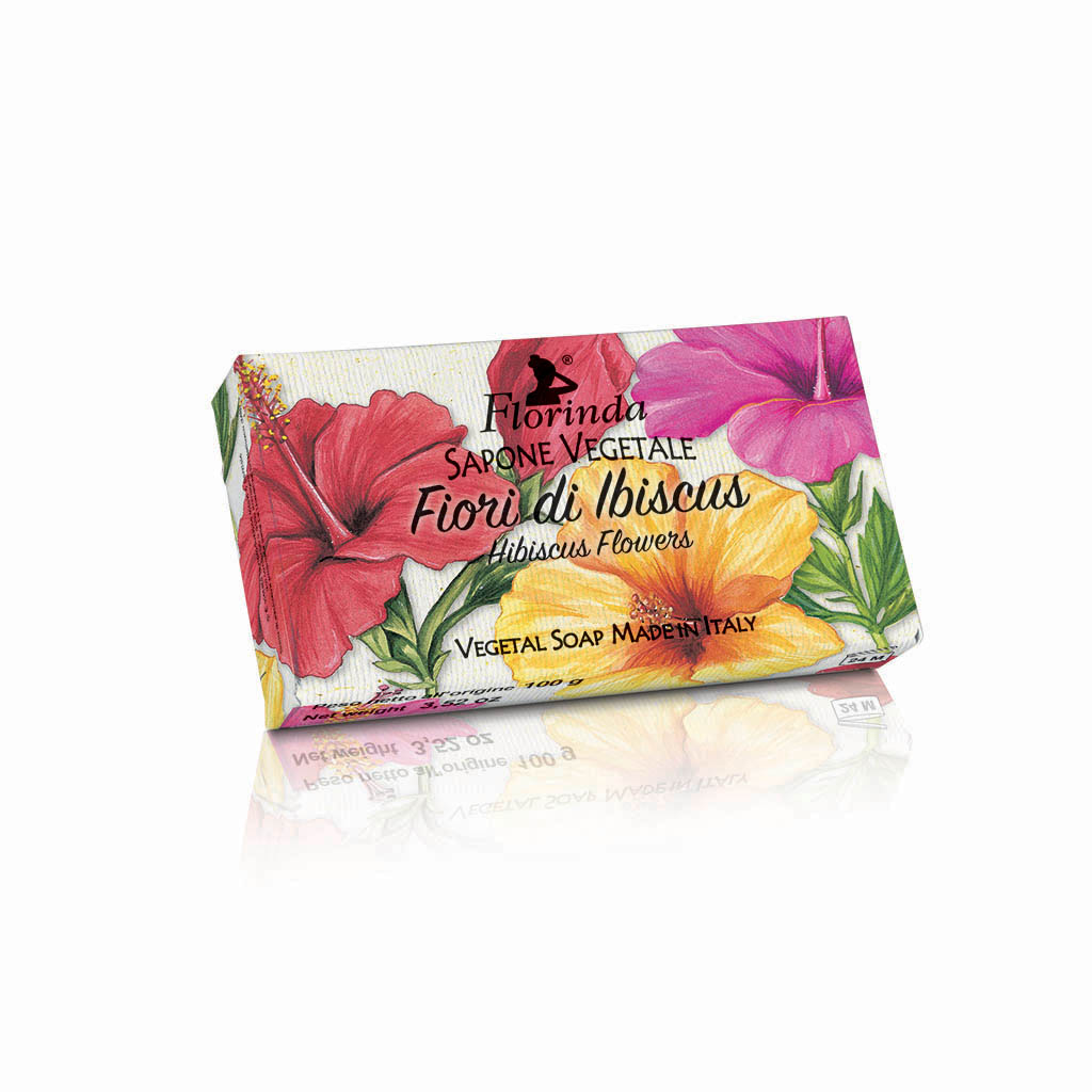Florinda Emozione Fiori di Ibiscus solid soap 100 g