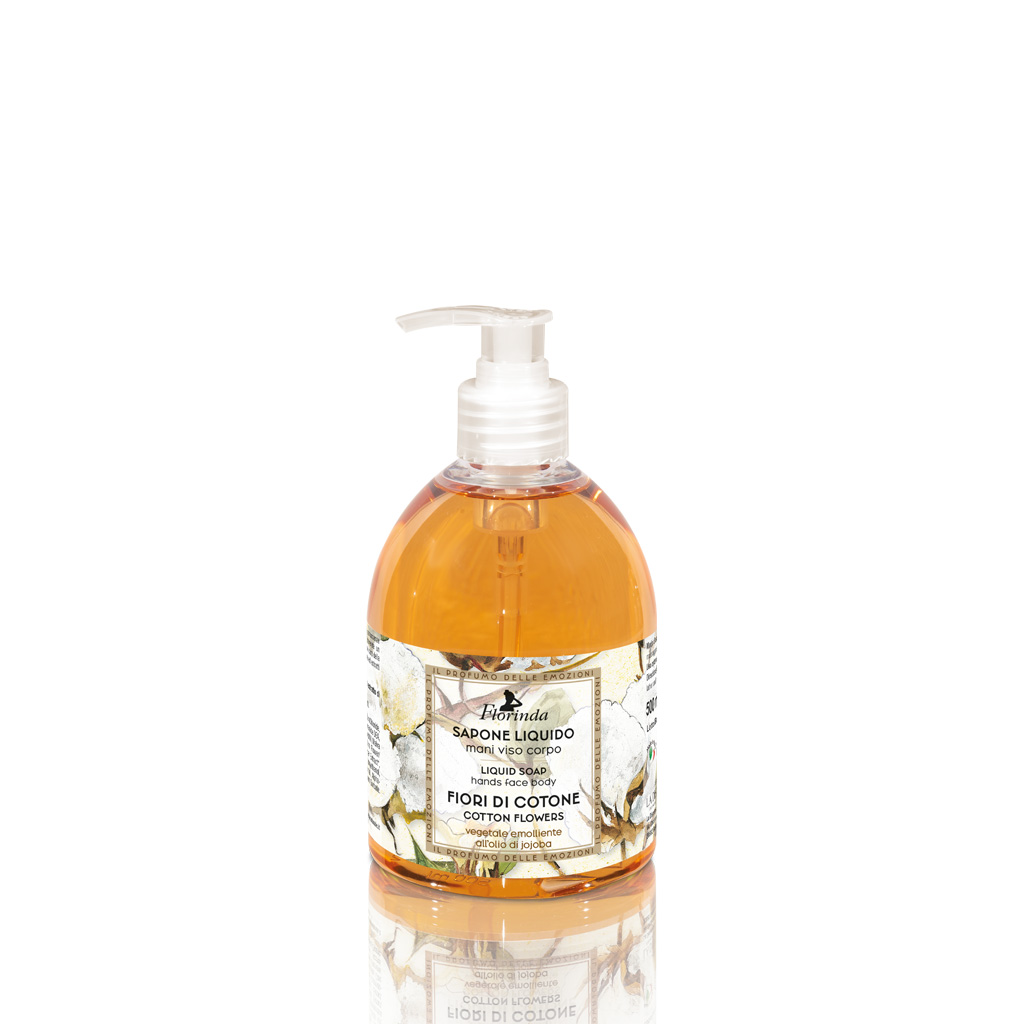 Florinda Emozione Fiori di Cotone savon liquide 500 ml