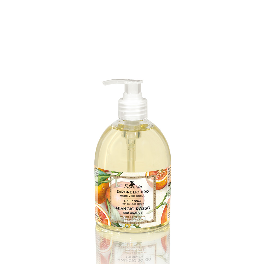 Florinda Emozione Arancio Rosso savon liquide 500 ml
