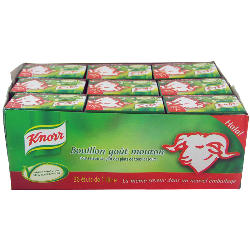 Knorr Bouillon Mouton 36x(2x9g)