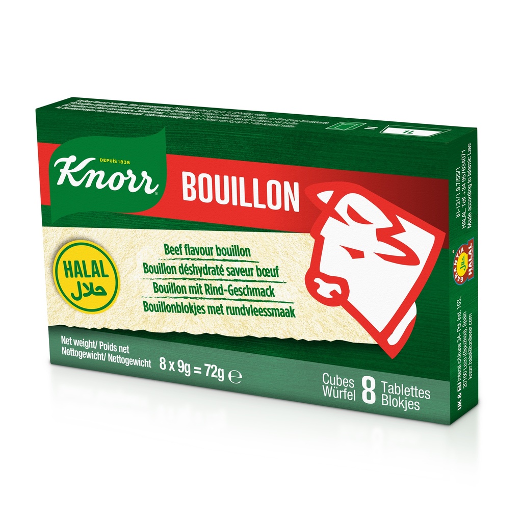 Knorr Bouillon Boeuf 4-pack