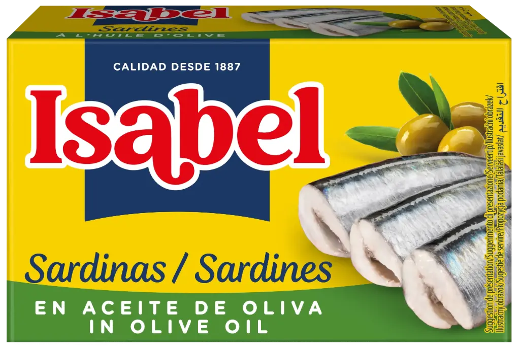 Isabel Sardines à l'huile d'Olivia 125g