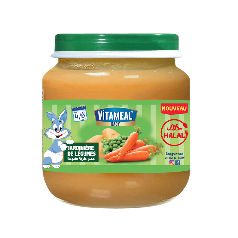 Vitameal Repas Jardiniere Legumes 2 x 120 g