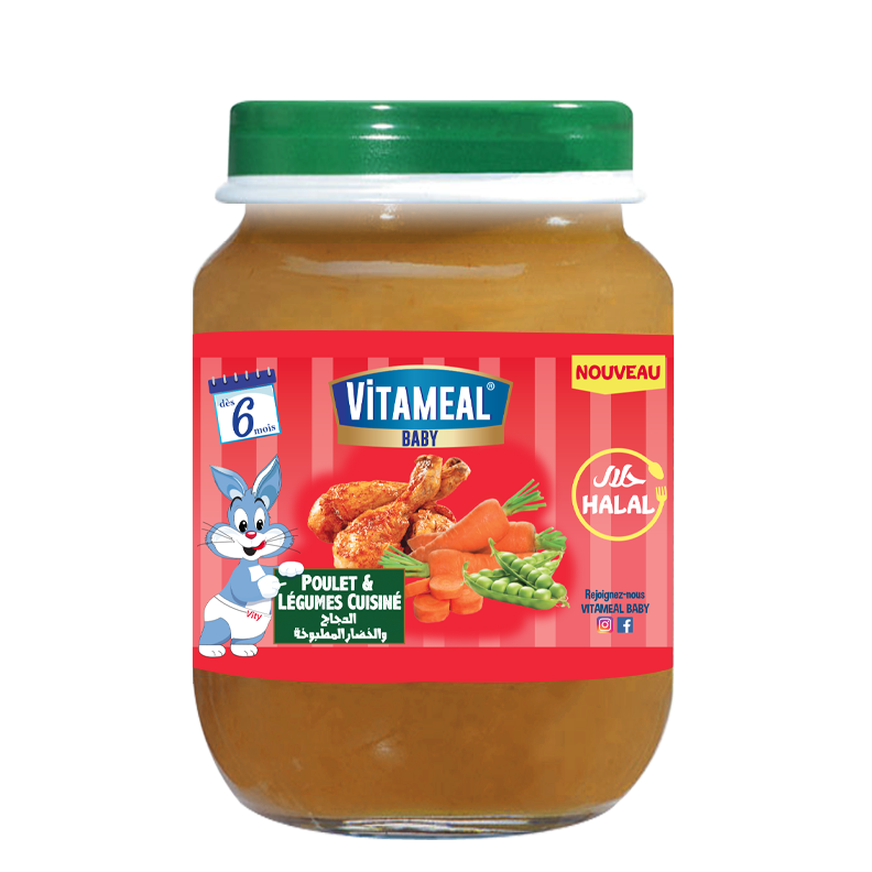 Vitameal Poulet et Legumes Cuisines 2 x 190 g