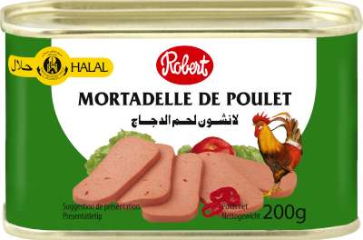 Robert Mortadella Poulet Epice 200g 