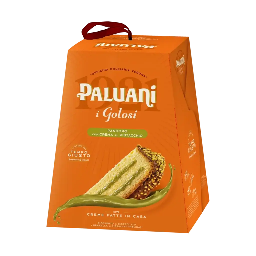 Paluani Pandoro Crema Pistacchio 750gxxx