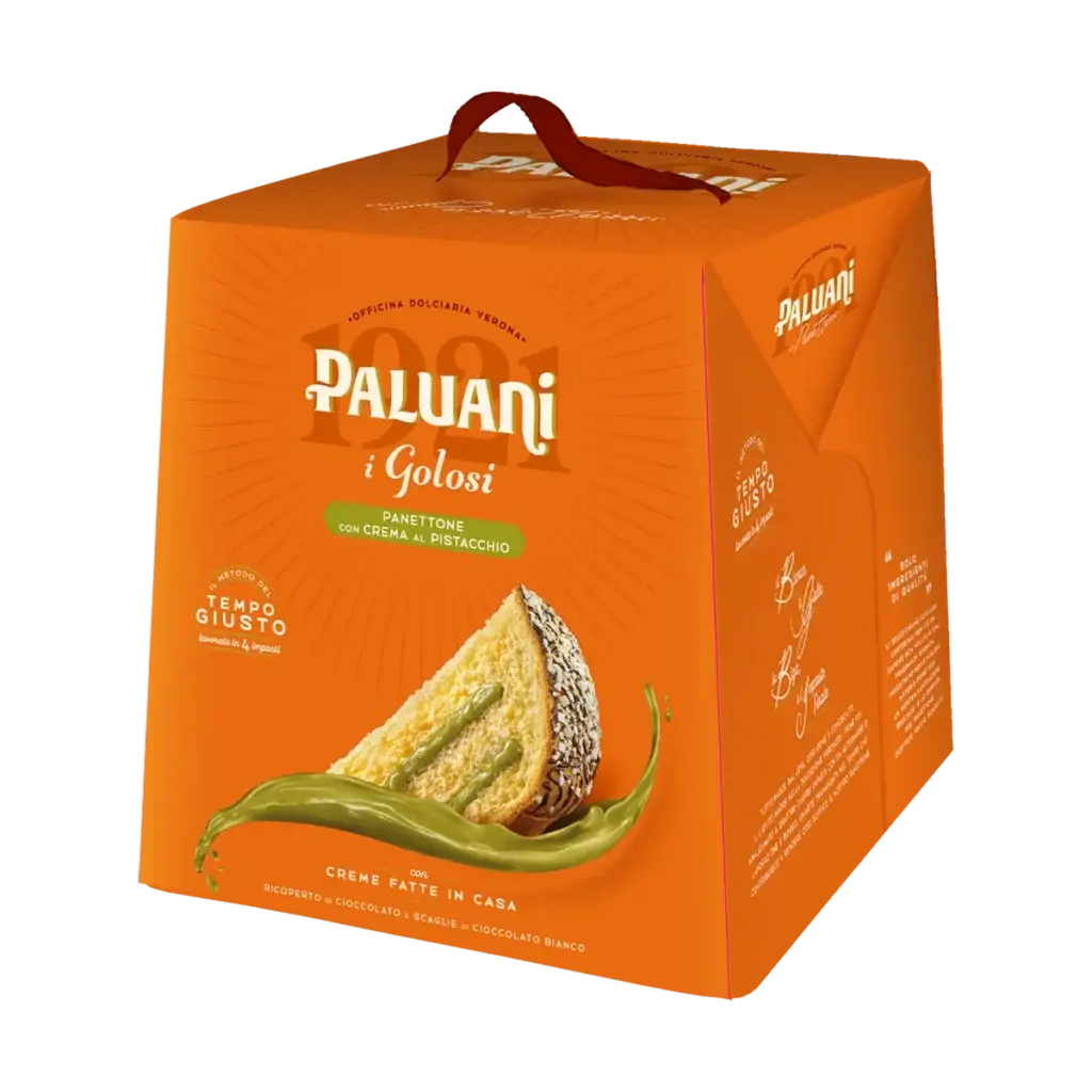 Paluani Panettone Crema Pistacchio 750g xxx