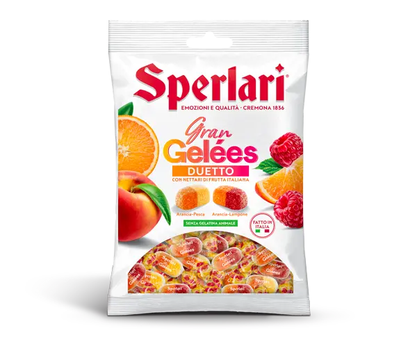 Sperlari Gran Gelees Duetto Frutti Vegan 150g