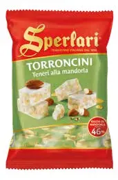 Sperlari Torroncini Teneri alle Mandorla e Pistacchio  117g