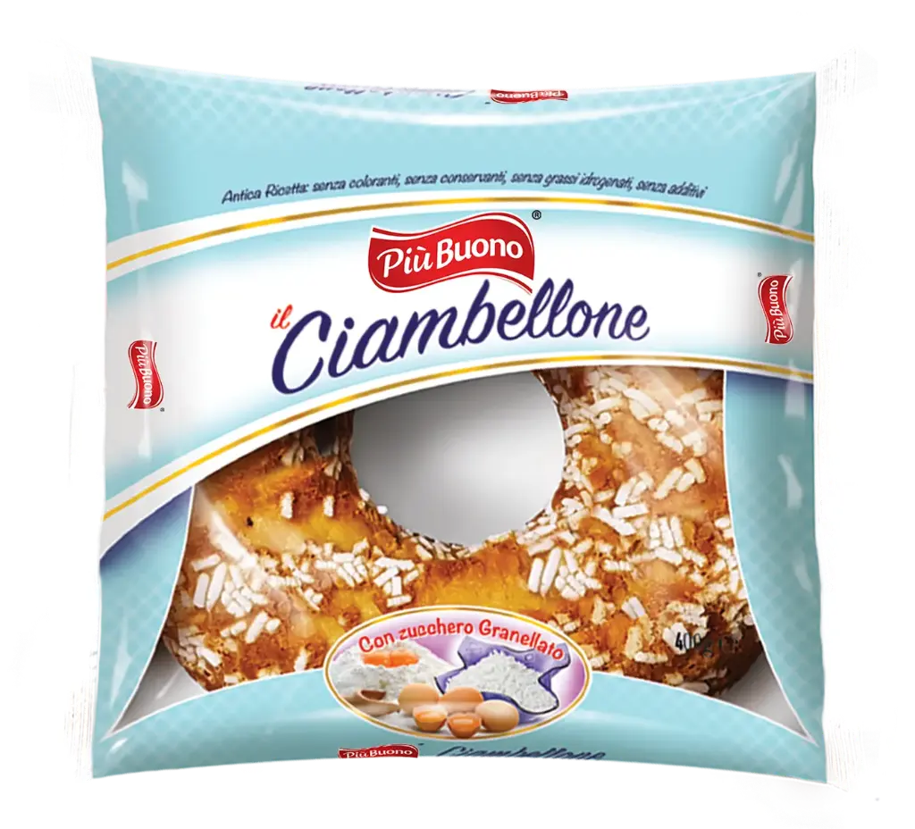 Piu Buono Il ciambellone zucchero granellato 400g