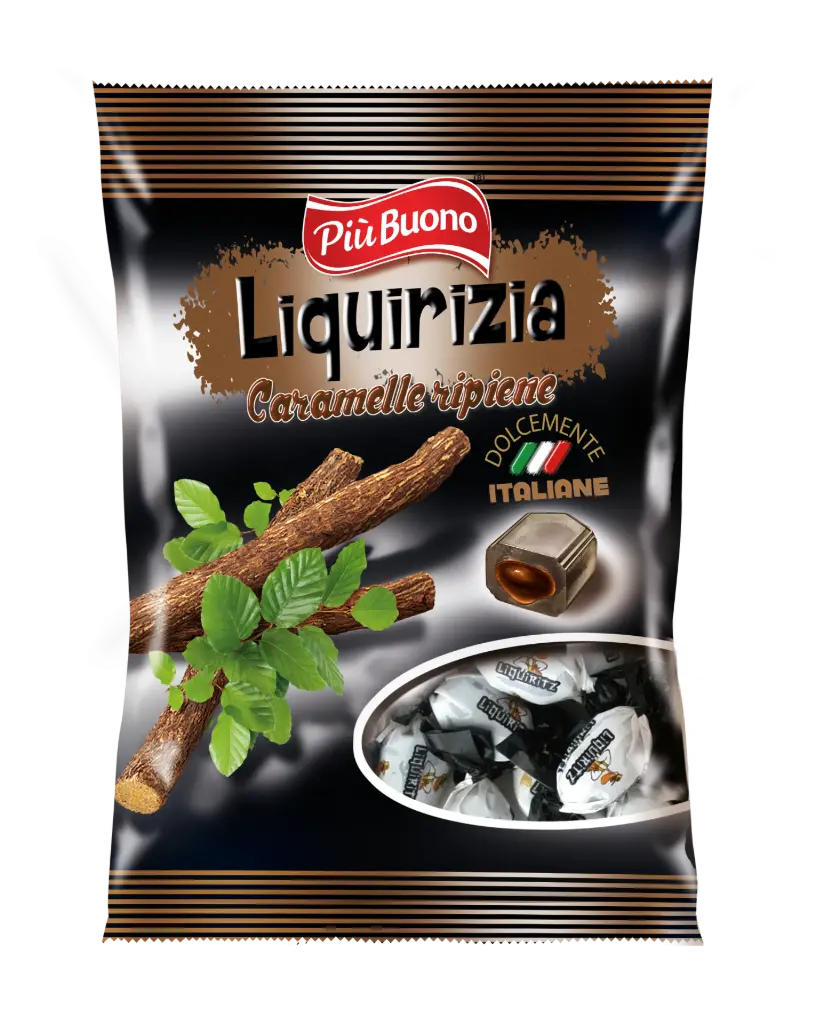 Piu Buono Caramelle liquirizia 175g