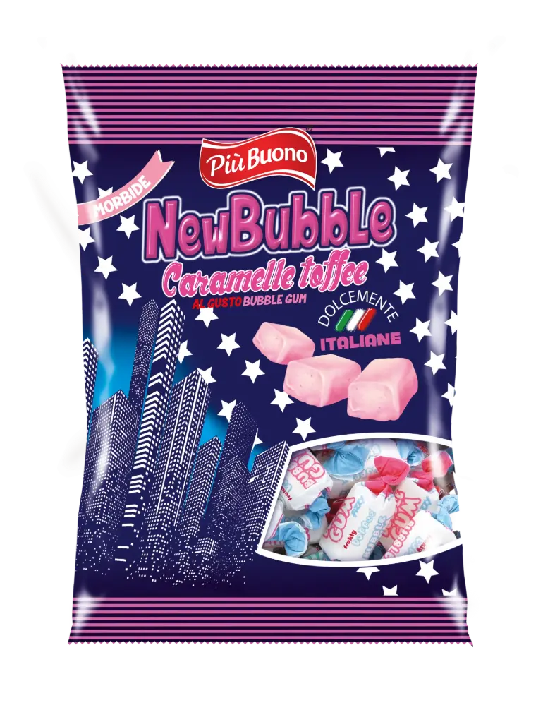 Piu Buono Caramelle new bubble 175g (NH)