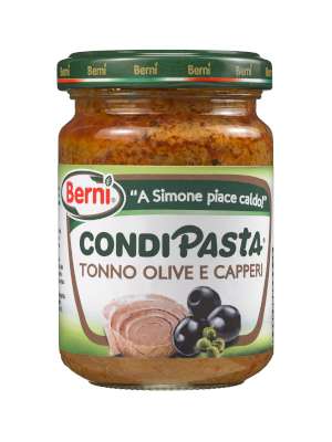 [berbecop5541] Berni Condipasta Tonno Olive e Capperi 130ml