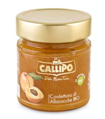 [calconcnv0280albp06] Callipo Confettura Albicocca BIO 280g