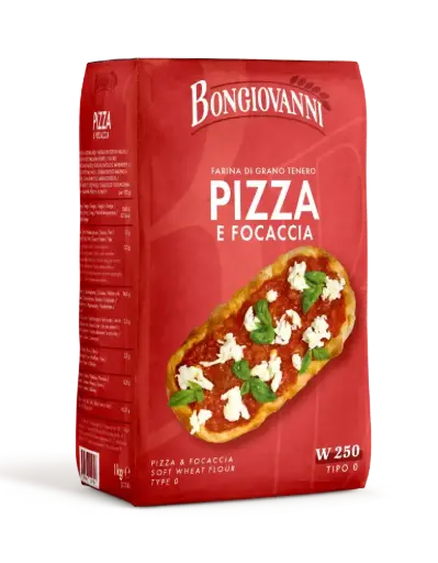 [bgipizza1] Bongiovanni Farina 0 per Pizza e Focaccia 1kg 250W