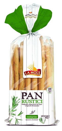 [lmomlprros] La Mole* Panrustici Rosmarino 250g