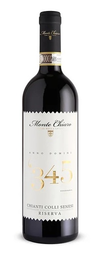 [mch345reserva] Monte Chiaro A.D.345 Chianti Colli Senesi Riserva 75cl