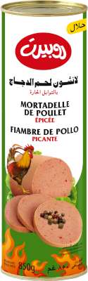 [rob4280002] Robert Mortadelle Poulet Epice 850g