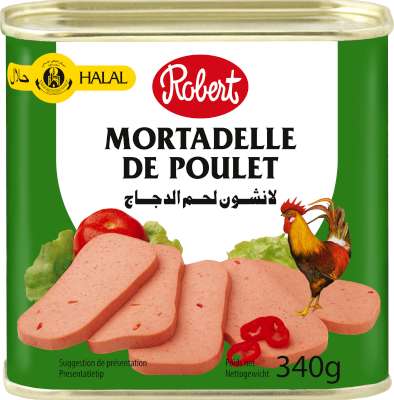 [rob8251002] Robert Mortadella Poulet 340g