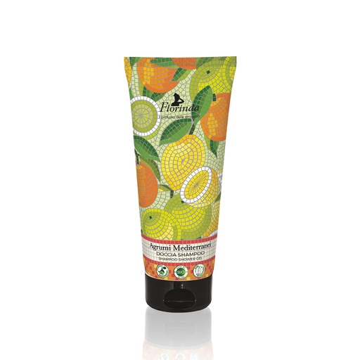 [flo2590] Florinda Mosaici Italiani Agrumi Mediterranei douchegel 200 ml