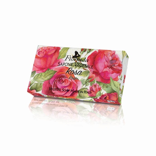 [flo1580] Florinda Emozione Rosa savon solide 100 g