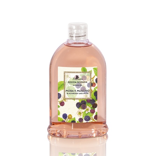 [flo0893] Florinda Emozione Mora e Muschio gel douche 500 ml