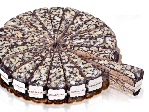 [qua400856] Quaranta Torta Mandorla & Cioccolato 120g