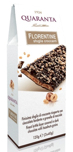 [qua404062] Quaranta Florentine Nocciole 3x40g