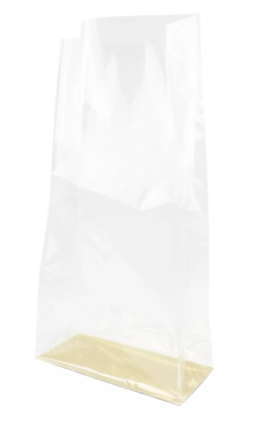 [decgeschenkblokbodem] Geschenktas blokbodem met bodemkarton 210 x 90 x 410 mm