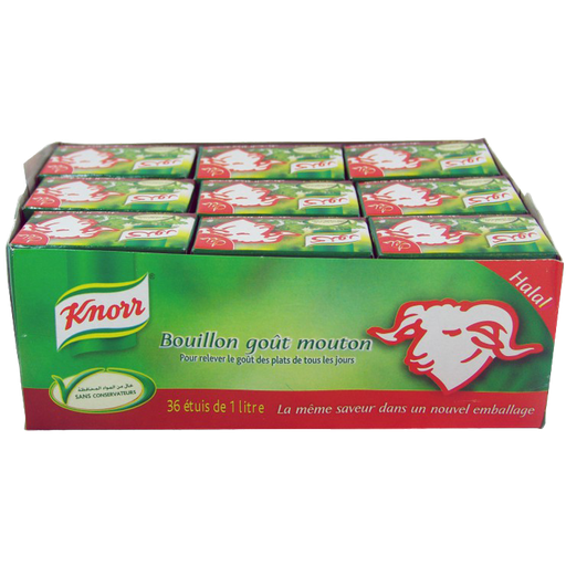 [knomouton18] Knorr Bouillon Schaap 36x(2x9g)