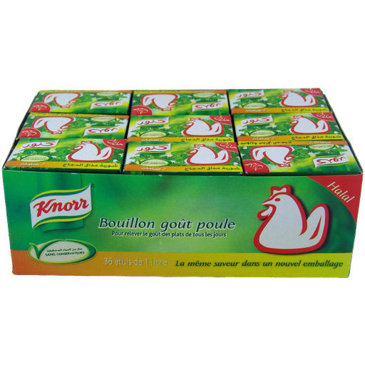 [knoss00021] Knorr Bouillon Kip 36x(2x9g)